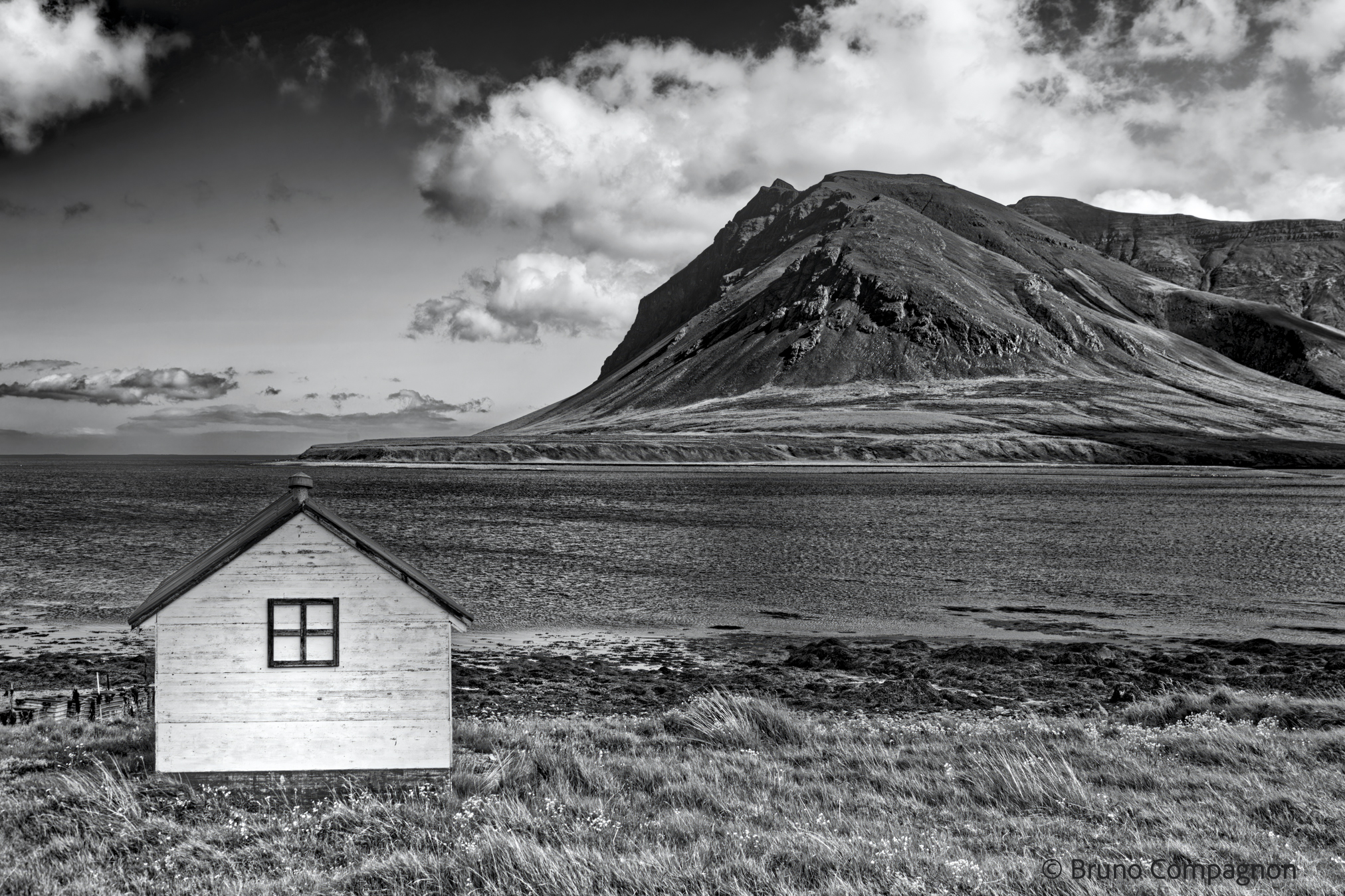 Photo noir et blanc d'Islande - Tableau noir et blanc d'Islande - Editions  Limitées - Achat / Vente